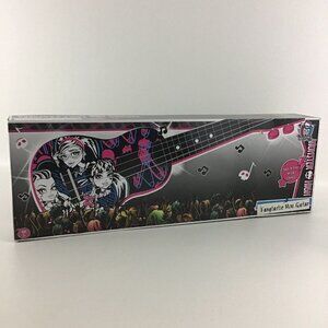 Monster High Fangtastic Mini Guitar Musical Instrument Easy To Play Toy Sealed